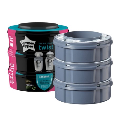 Pack 3 Recambios Sangenic Tommee Tippee