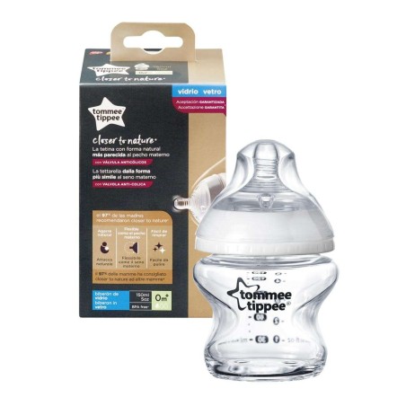 Biberón 0m+ de Cristal 150 ml de Tommee Tippee