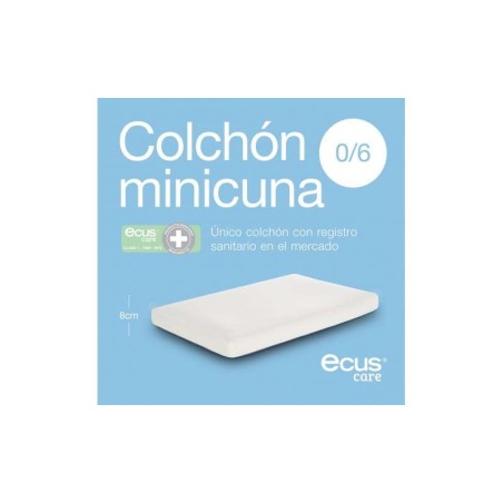 Colchón para minicuna Ecus Care Ecus Kids