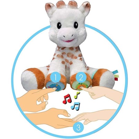 Peluche Touch & Music Sophie la Jirafa