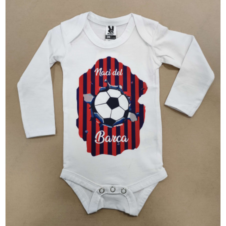 Body Personalizado 0-3 Meses Barça