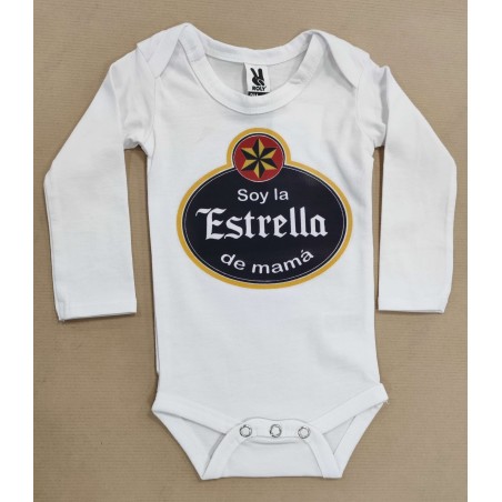 Body Personalizado 0-3 Meses Estrella Mamá