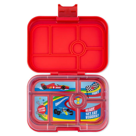 Yumbox Original 6 Compartimentos Red Cars