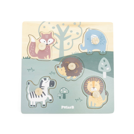 Puzzle Animales PolarB de Olmitos