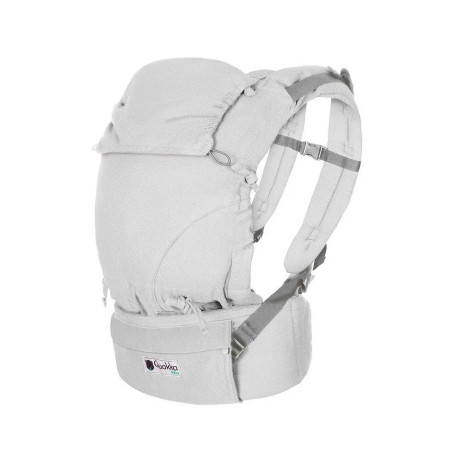 Mochila Portabebés E-Carrier Silver Diamond