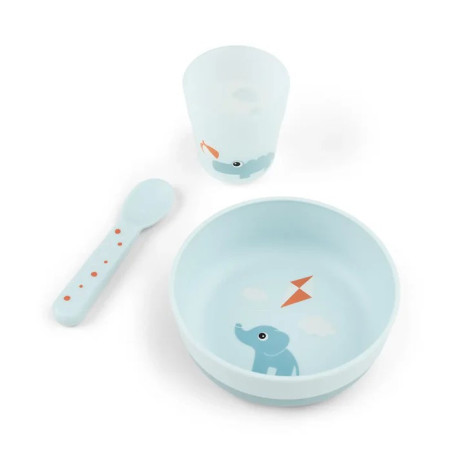 Vajilla First Meal Playground Azul de Donebydeer