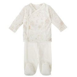 Jubón y Polaina Noe Lino 1-3 M de Bimbidreams
