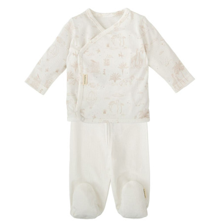 Jubón y Polaina Noe Lino 1-3 M de Bimbidreams