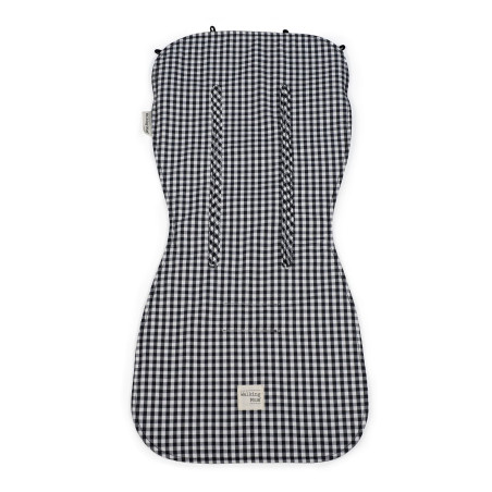 Colchoneta I Love Vichy Negra Walking Mum