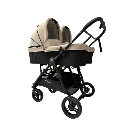 Slim Twin Taupe C/Capazos Valco Baby