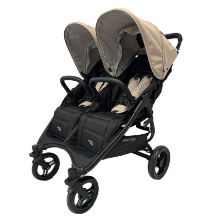 Silla Snap Dúo Gemelar Taupe Valco Baby