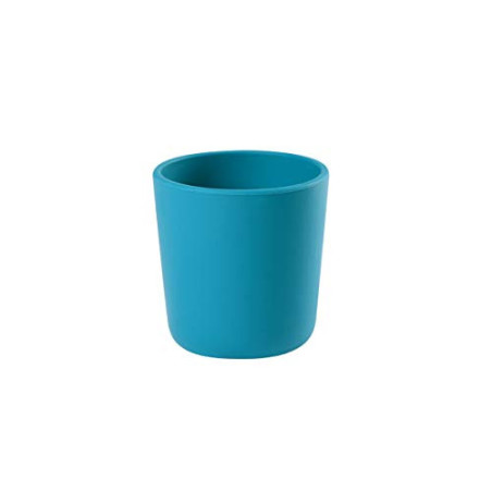 Vaso Silicona Azul Beaba