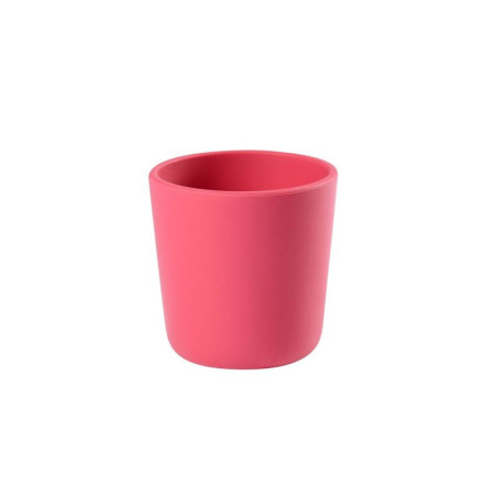 Vaso Silicona Rosa Beaba