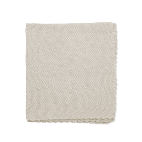 Manta Tricot Beige de Pasito a Pasito