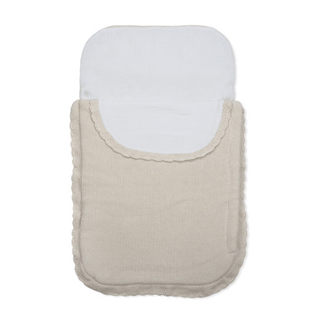Saco Cuco Tricot Beige de Pasito a Pasito